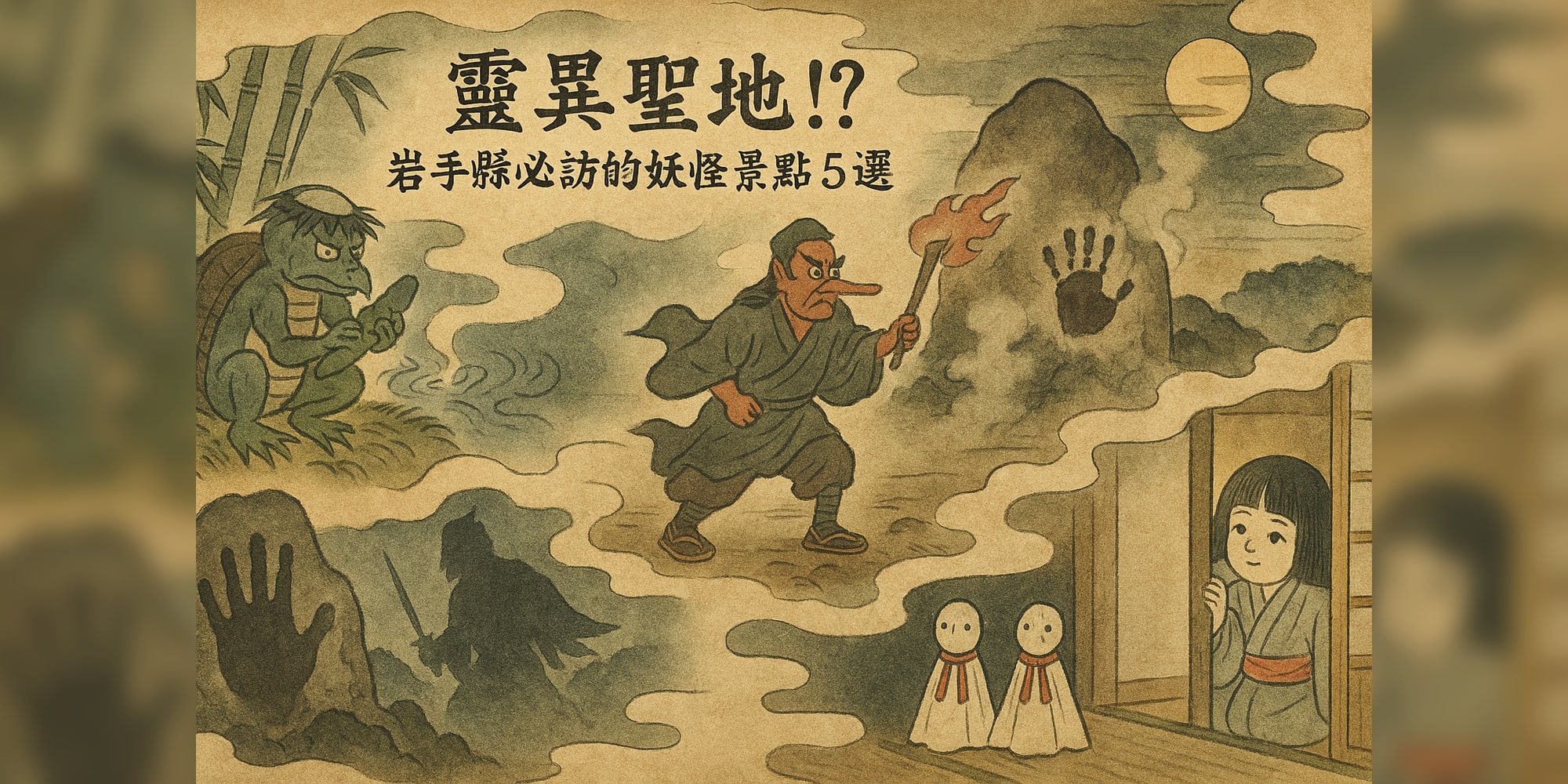 靈異聖地！？岩手縣必訪的妖怪景點5選