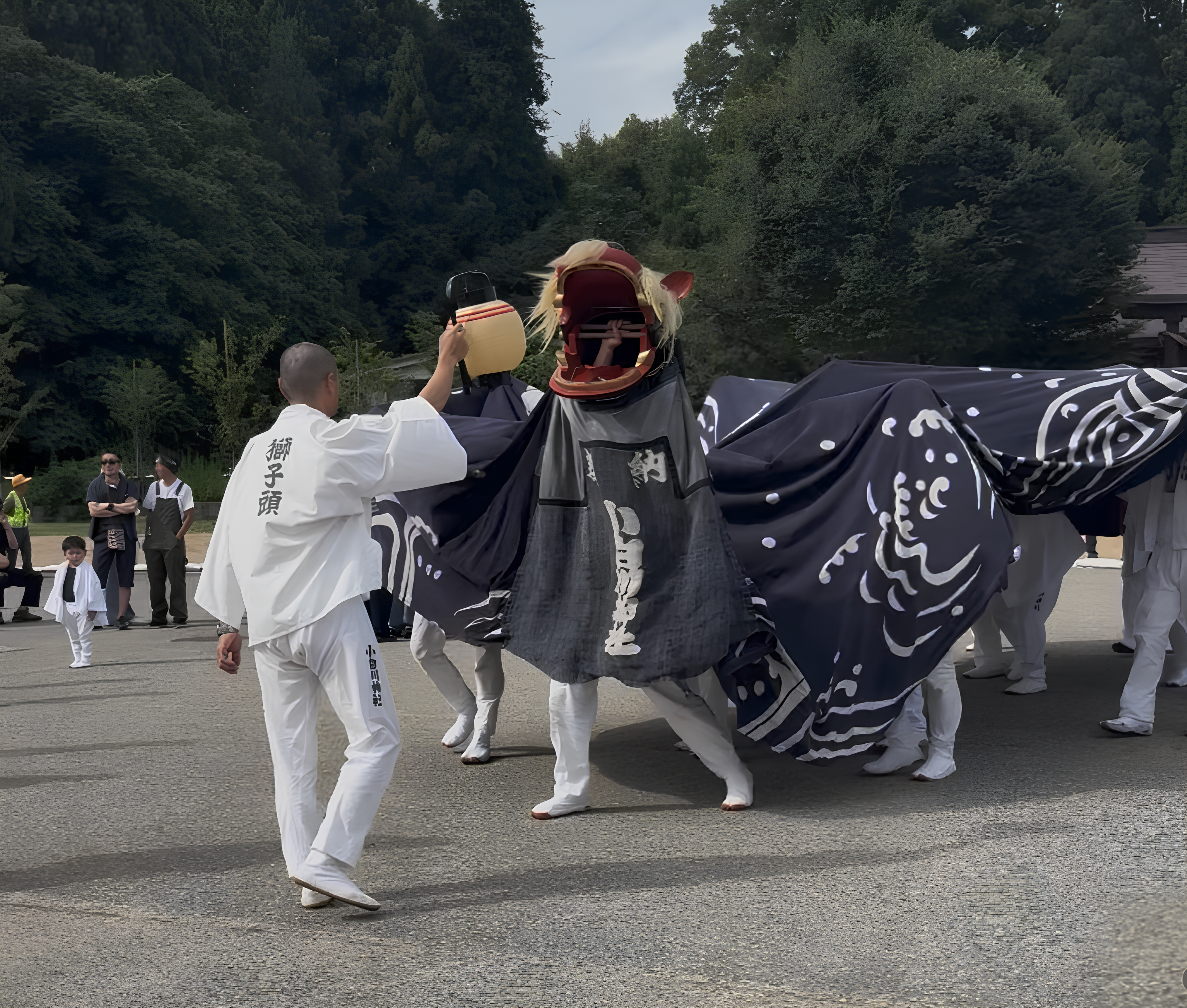 【山形秘境祭】被咬了會帶來好運！？直擊飯豐町「小白川神社」的傳統蜈蚣獅子舞！